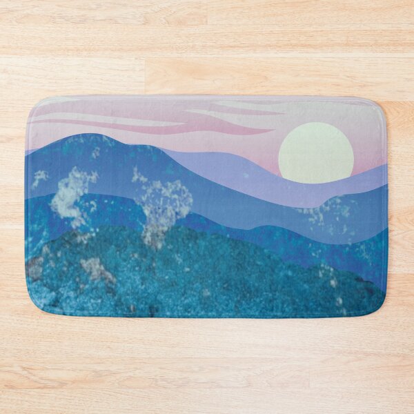 Item preview, Vintage Sunset Mountain Range Landscape designed and sold by Designs By YL.