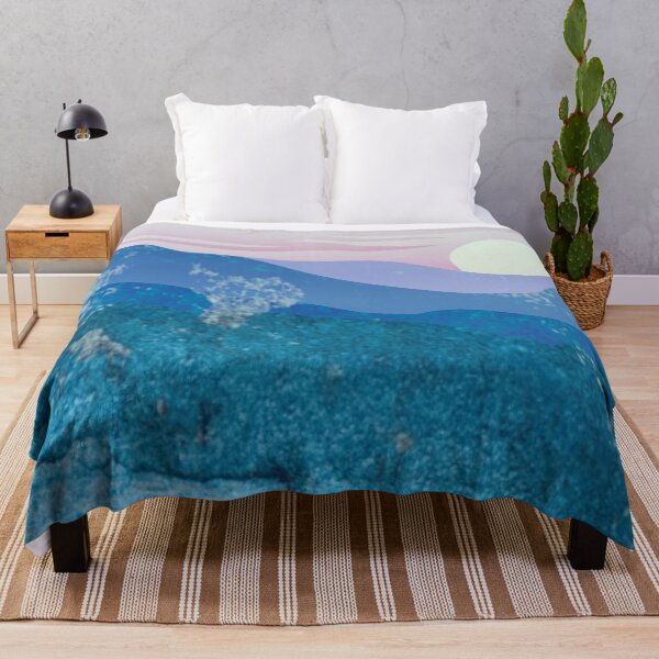Item preview, Vintage Sunset Mountain Range Landscape designed and sold by Designs By YL.