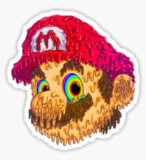 Trippy Mario Sticker