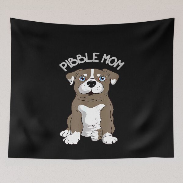 Item preview, Cute Pibble Pitbull Mom designed and sold by wowart4u.