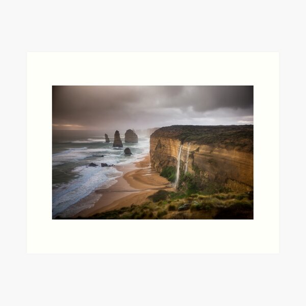 Item preview, Double Waterfalls at 12 Apostles designed and sold by hangingpixels.