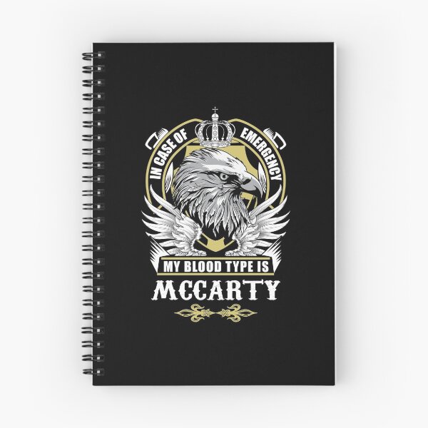 Item preview, Mccarty Name T Shirt - In Case Of Emergency My Blood Type Is Mccarty  Gift Item Tee designed and sold by isachsenan.