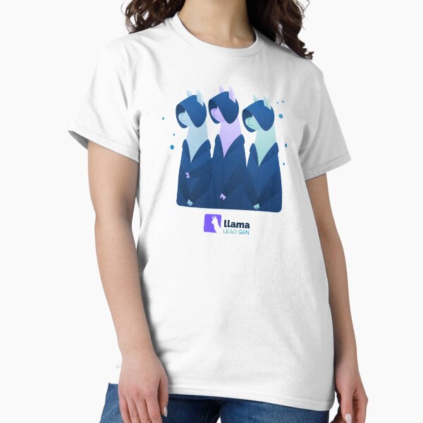 Blessed Be Llamas (with LLG Logo) Classic T-Shirt
