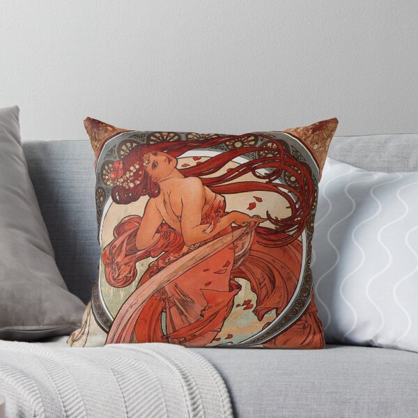 Aperçu de l'œuvre Alphonse Mucha - Danse créée et vendue par Vivanne-art.