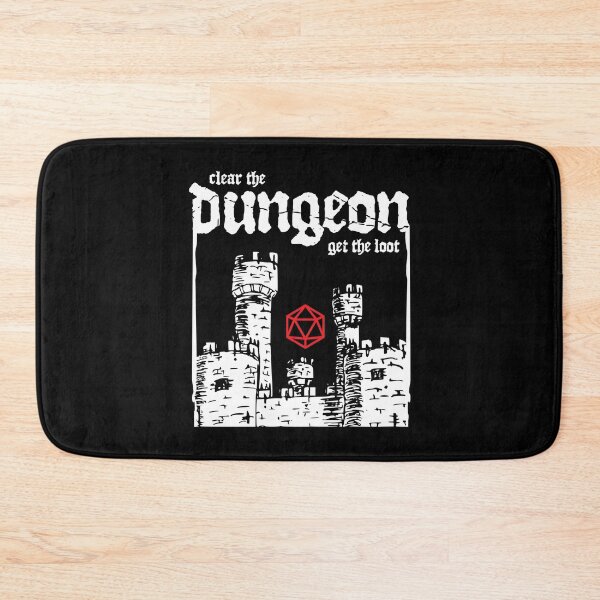 Item preview, Clear The Dungeon Get The Loot - DnD OSR designed and sold by DnlDesigns.