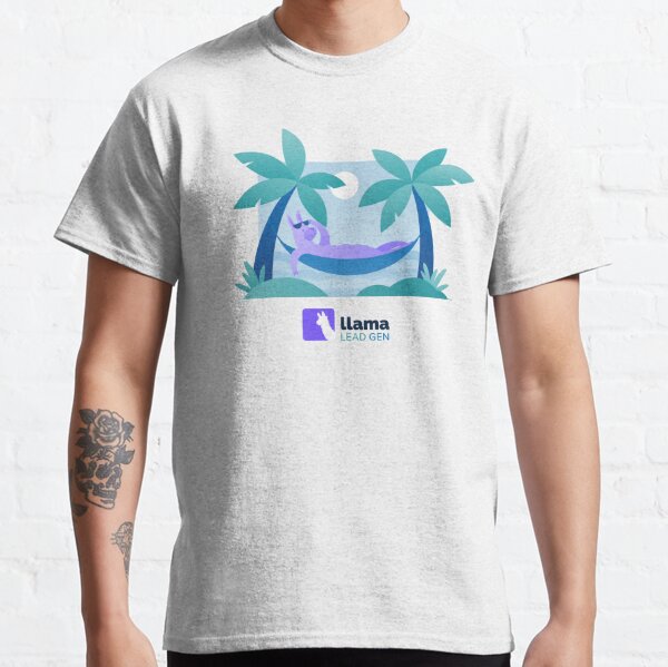 Llama Hammock (with LLG Logo) Classic T-Shirt
