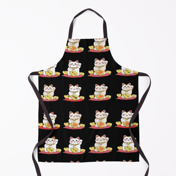 Item preview, Kawaii Maneki Neko Pattern designed and sold by YueHeng Creates ⭐⭐⭐⭐⭐.