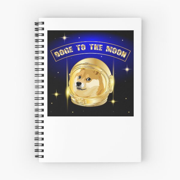 Item preview, Dogecoin to the moon designed and sold by ZieProject.