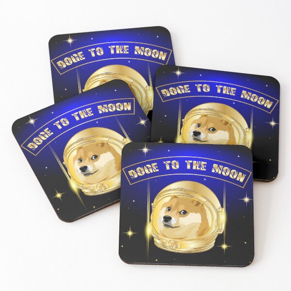 Item preview, Dogecoin to the moon designed and sold by ZieProject.