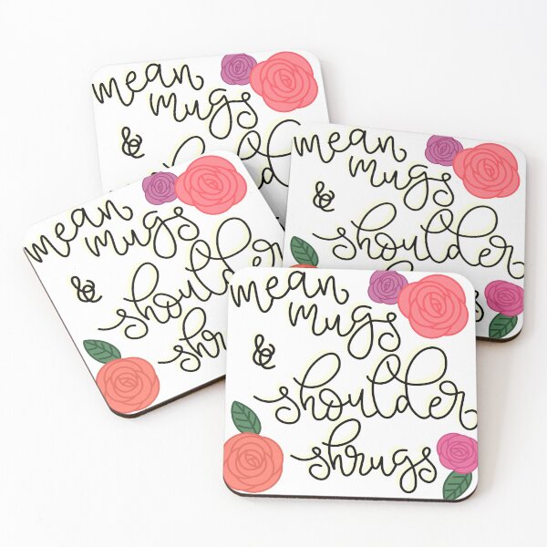 Item preview, Mean Mugs & Shoulder Shrugs designed and sold by KaydiddyArt.