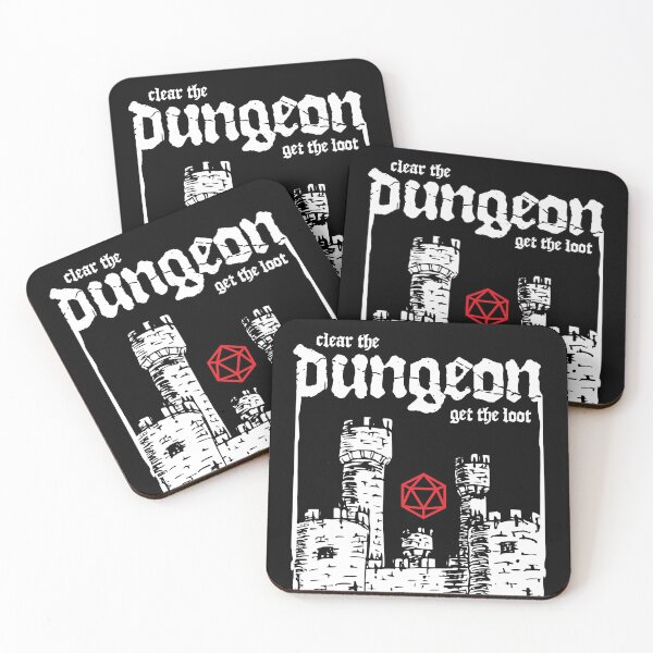 Item preview, Clear The Dungeon Get The Loot - DnD OSR designed and sold by DnlDesigns.