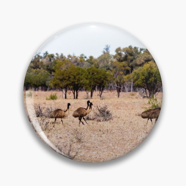 Item preview, Emus in the Australian Outback designed and sold by David Hicks.
