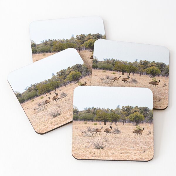 Item preview, Emus in the Australian Outback designed and sold by David Hicks.