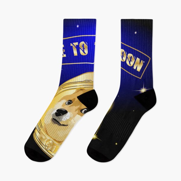 Item preview, Dogecoin to the moon designed and sold by ZieProject.