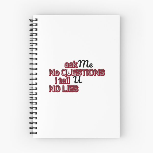 Item preview, Ask me questions I tell u no lies designed and sold by Rytespot.