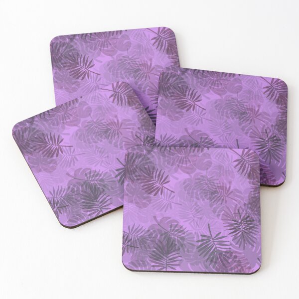 Item preview, Tropical Leaves (Purple) designed and sold by LexIllustration.