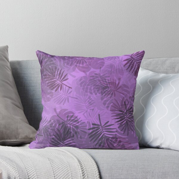 Item preview, Tropical Leaves (Purple) designed and sold by LexIllustration.