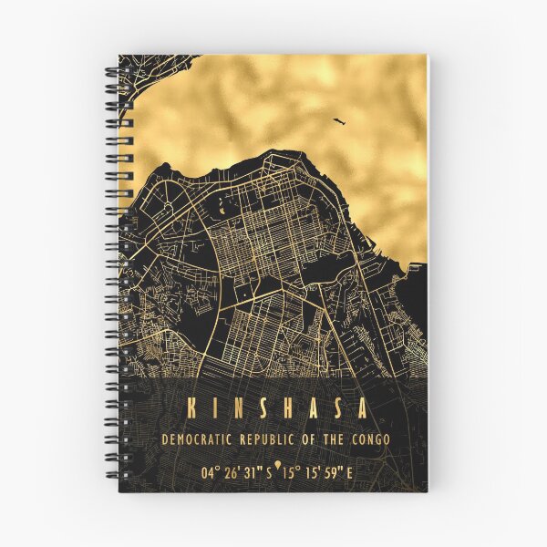 Item preview, KINSHASA MAP CONGO designed and sold by hatimelhag.