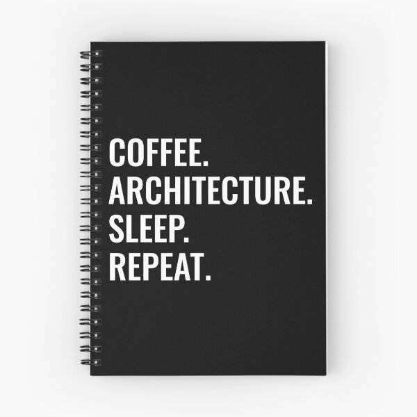 Item preview, Coffee Architecture Sleep Repeat designed and sold by manishfzr1995.