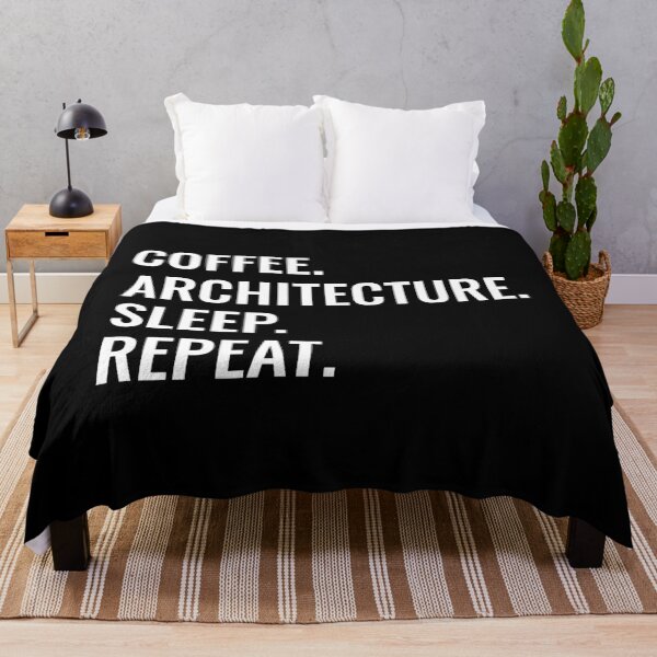 Item preview, Coffee Architecture Sleep Repeat designed and sold by manishfzr1995.