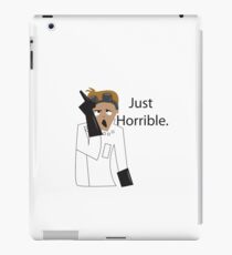 Just Horrible iPad Case/Skin