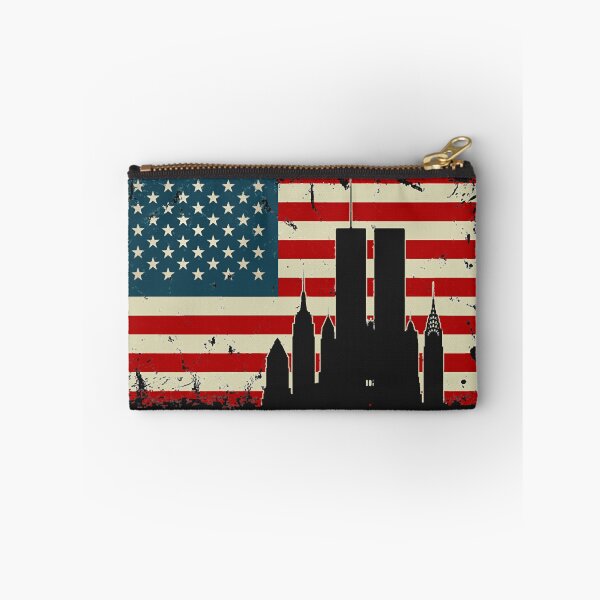 Item preview, Never forget 09-11-01, Vintage Flag, American Love, American Patriot, Patriotic, Twin Tower, Usa 9 11, 911 Memorial T-shirt designed and sold by MistyBrumit.