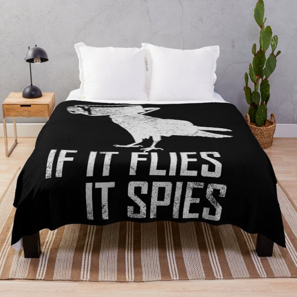 Item preview, If It Flies It Spies tee Conspiracy Theory Birds Aren’t Real  designed and sold by mathayusa.