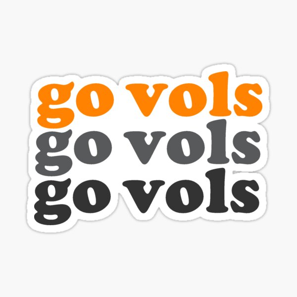 go vols Sticker
