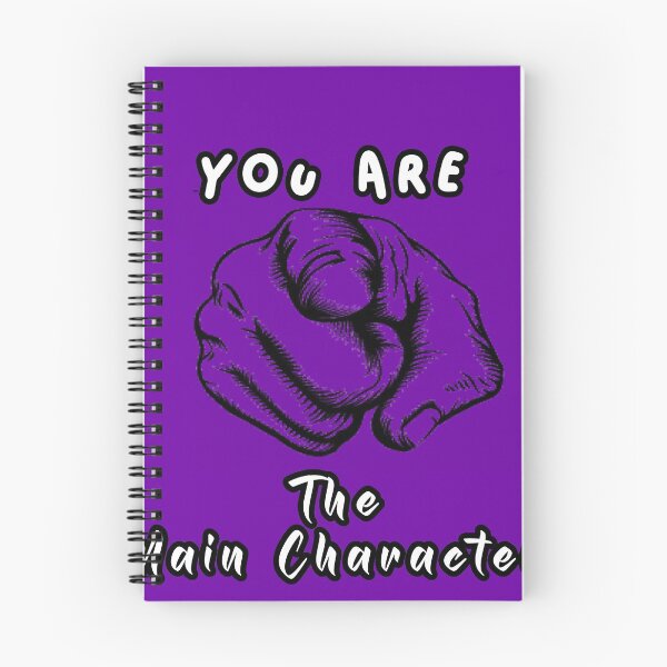 Item preview, You are the main character In your life story,Daily Uplifting Motivational quote for life changing suceess & leadership gift designed and sold by Inspirationarea.