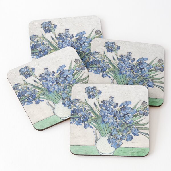 Item preview, Vase with Irises_Vincent van Gogh  Dutch post-impressionist painter (1853–1890) designed and sold by HomeGallery.