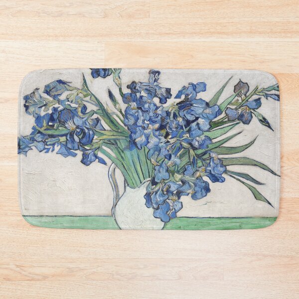 Item preview, Vase with Irises_Vincent van Gogh  Dutch post-impressionist painter (1853–1890) designed and sold by HomeGallery.