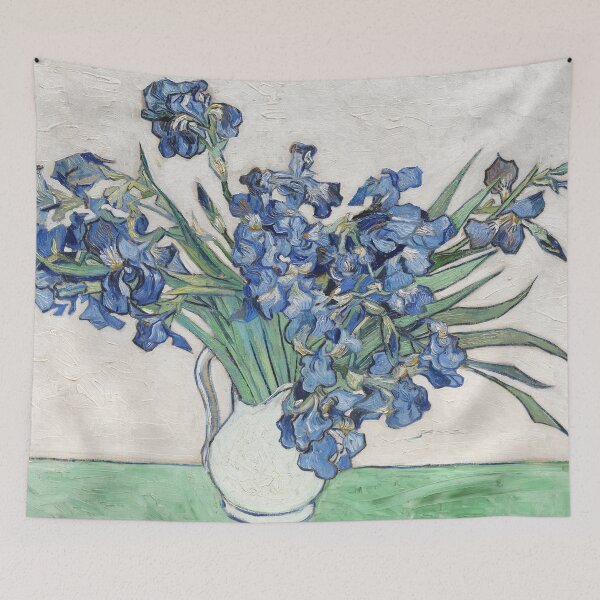 Item preview, Vase with Irises_Vincent van Gogh  Dutch post-impressionist painter (1853–1890) designed and sold by HomeGallery.