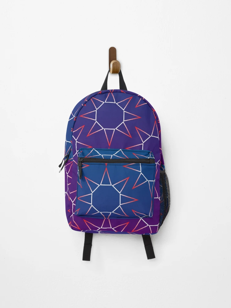 Thumbnail 1 of 3, Backpack, Geometric patterns designed and sold by ShareAloha.