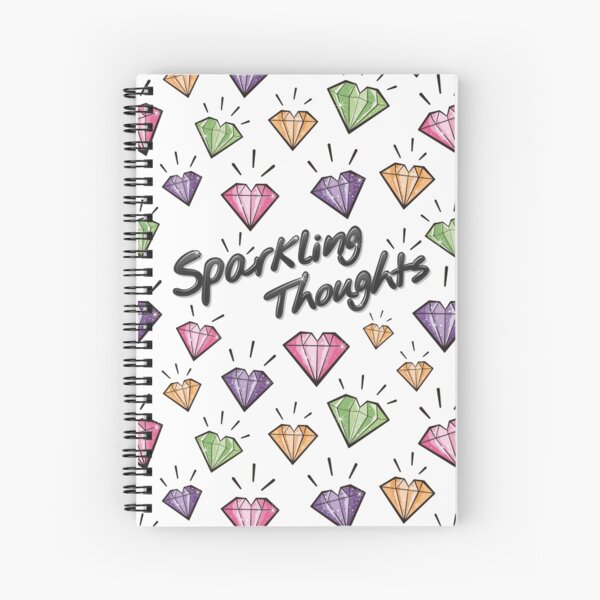 Sparkling Thoughts Cuaderno de espiral