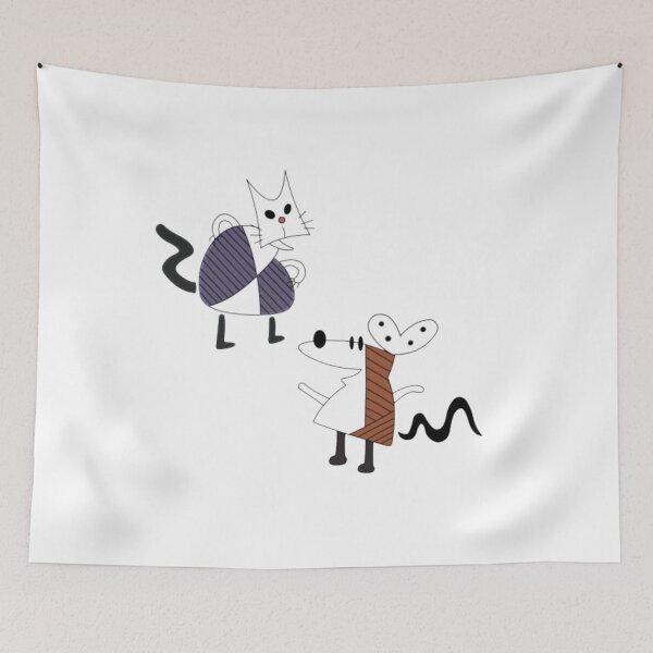 Item preview, Cat Mouse Worker Parasite | Cat and Mouse Lover designed and sold by feelmydesign.