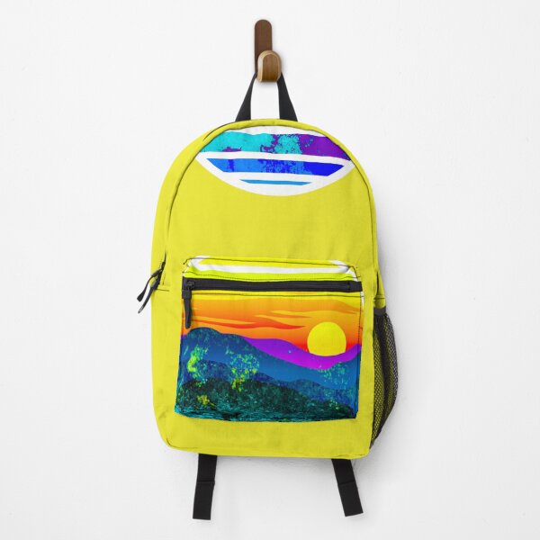 Item preview, Vintage Sunset Mountain Range Landscape designed and sold by Designs By YL.