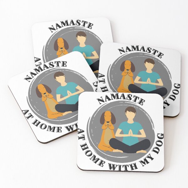 Item preview, Namaste en casa con mi perro designed and sold by aniicreates.