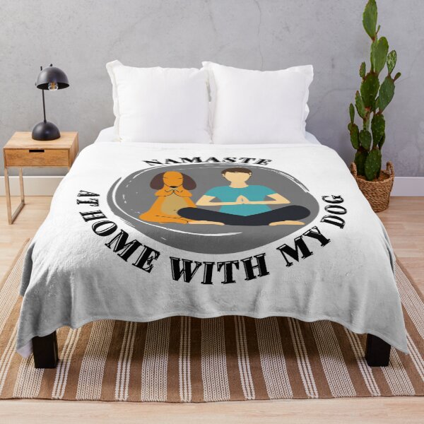 Item preview, Namaste en casa con mi perro designed and sold by aniicreates.