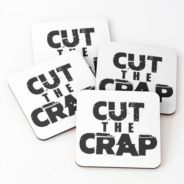 Item preview, Sarcastic Cut The Crap designed and sold by inPhocusStudio.