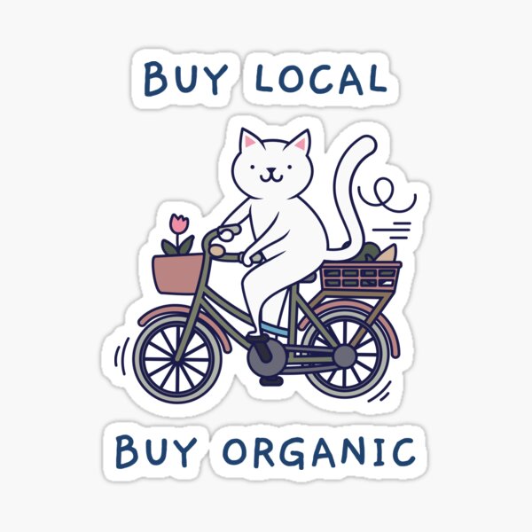 Item preview, Buy local, buy organic  designed and sold by x-trashpanda.
