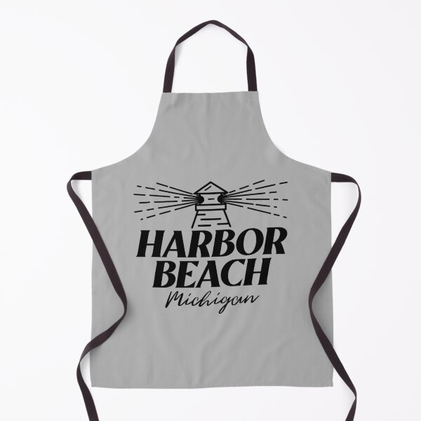 Item preview, Harbor Beach Michigan Lighthouse Black Design designed and sold by Eleven-K.