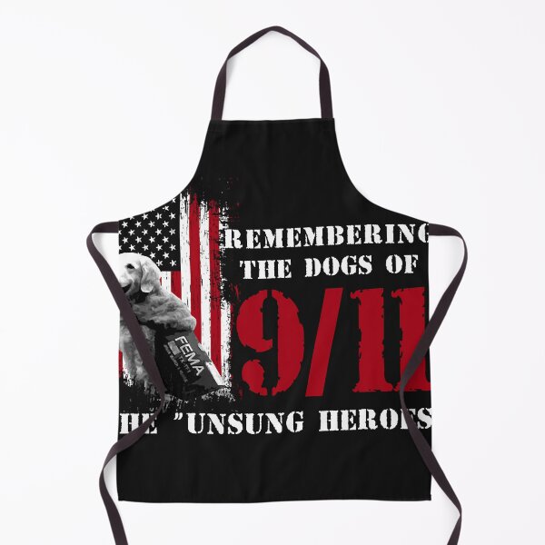 Item preview, Remembering The Dogs Of 9/11 The UnsungHeroes Usa 9 11, 911 Memorial T-shirt designed and sold by MistyBrumit.