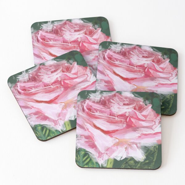 Item preview, Pink Abstract Rose designed and sold by chelldroid.
