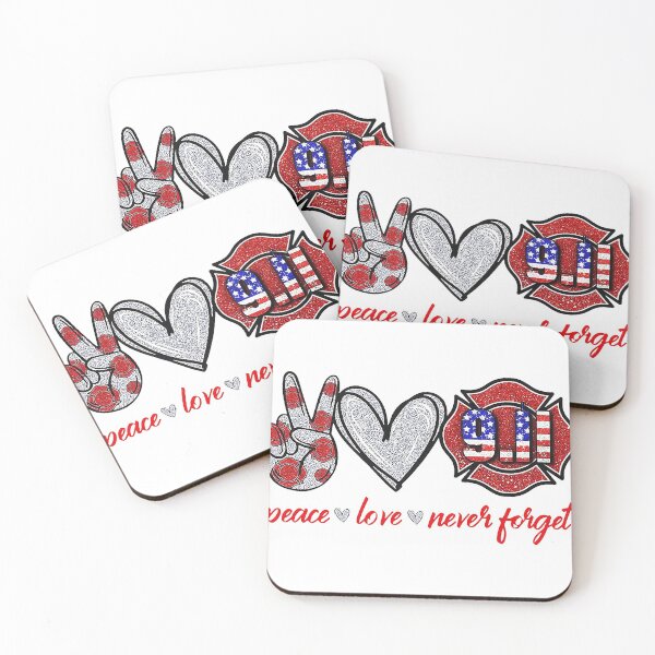 Item preview, Peace Love Never Forget Never forget, American Love, American Patriot, Patriotic, Twin Tower, T-shirt designed and sold by MistyBrumit.