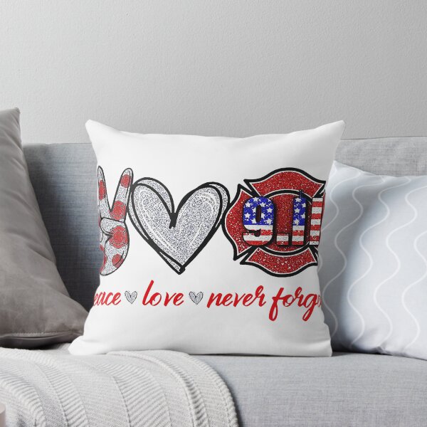 Item preview, Peace Love Never Forget Never forget, American Love, American Patriot, Patriotic, Twin Tower, T-shirt designed and sold by MistyBrumit.