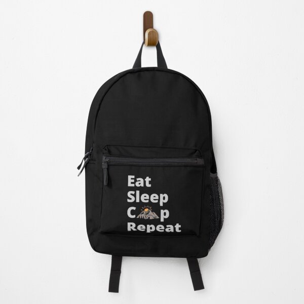Item preview, Eat Sleep Camp Repeat designed and sold by shellnot.
