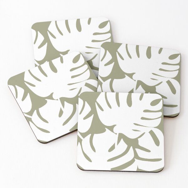 Item preview, Monstera Leaves White designed and sold by kbraelynn.