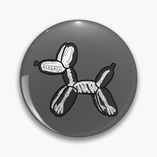 Item preview, SKELETON BALLOON DOG designed and sold by HUNGRY ALCOHOLIC COUPLE.