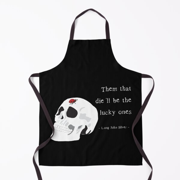 Item preview, Them That Die - Treasure Island Quote with Skull designed and sold by MissBennett.