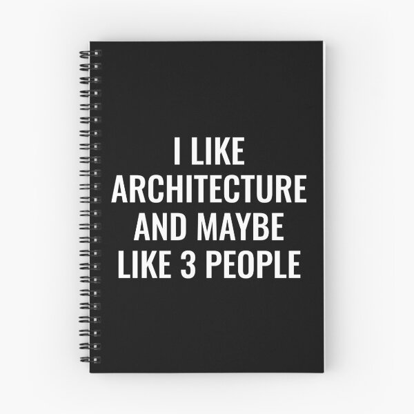 Item preview, I Like Architecture and Maybe Like 3 People designed and sold by manishfzr1995.